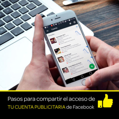 Compartir acceso a tu cuenta de anuncios de Facebook