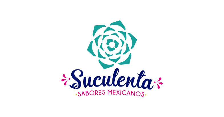 Logo con estilo mexicano