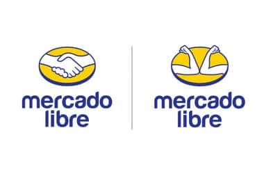 Logo antiguo y logo nuevo de mercado libre
